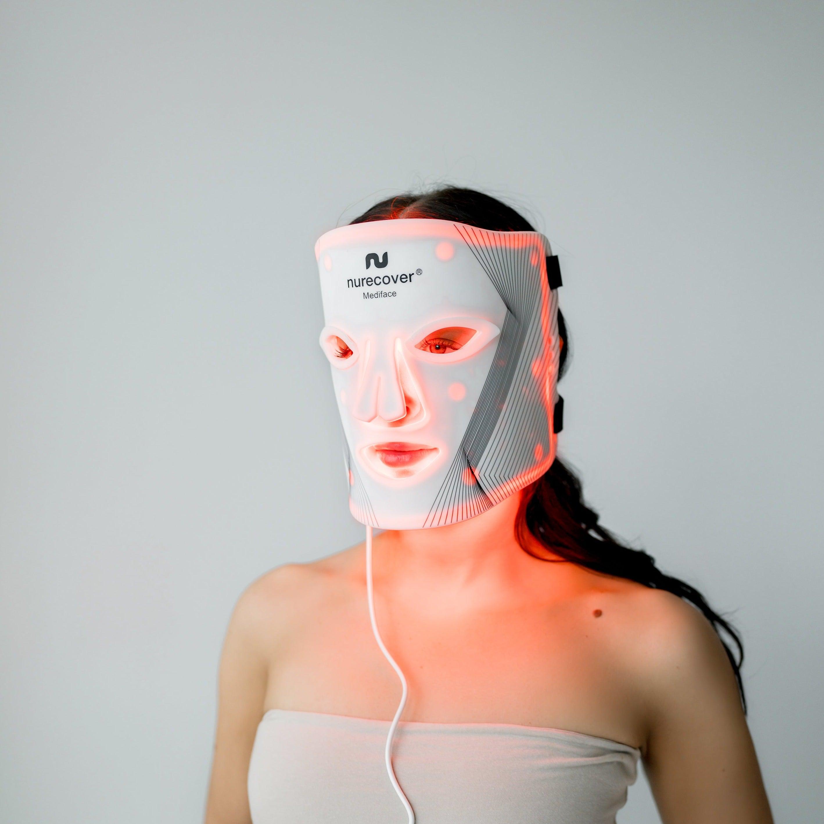 nurecover Mediface® - 3-in-1 LED Light Therapy Face Mask - nurecover