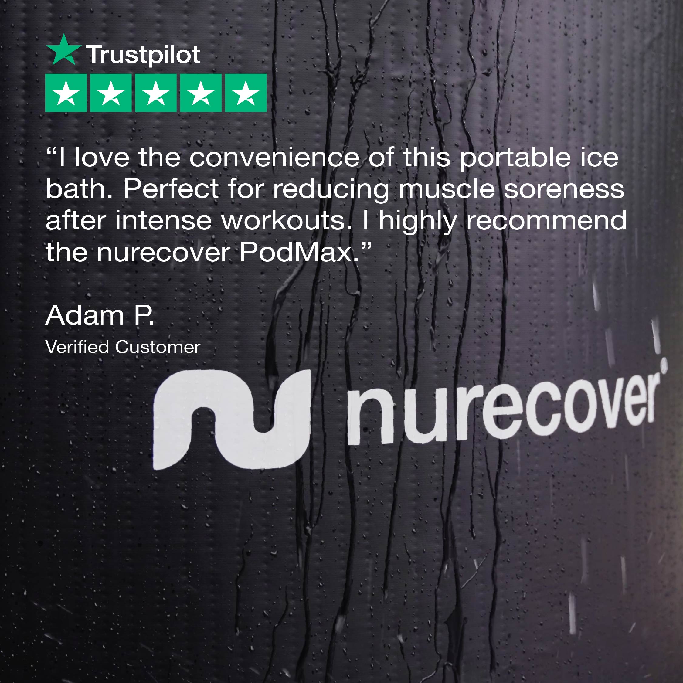 nurecover PodMax Portable Ice Bath