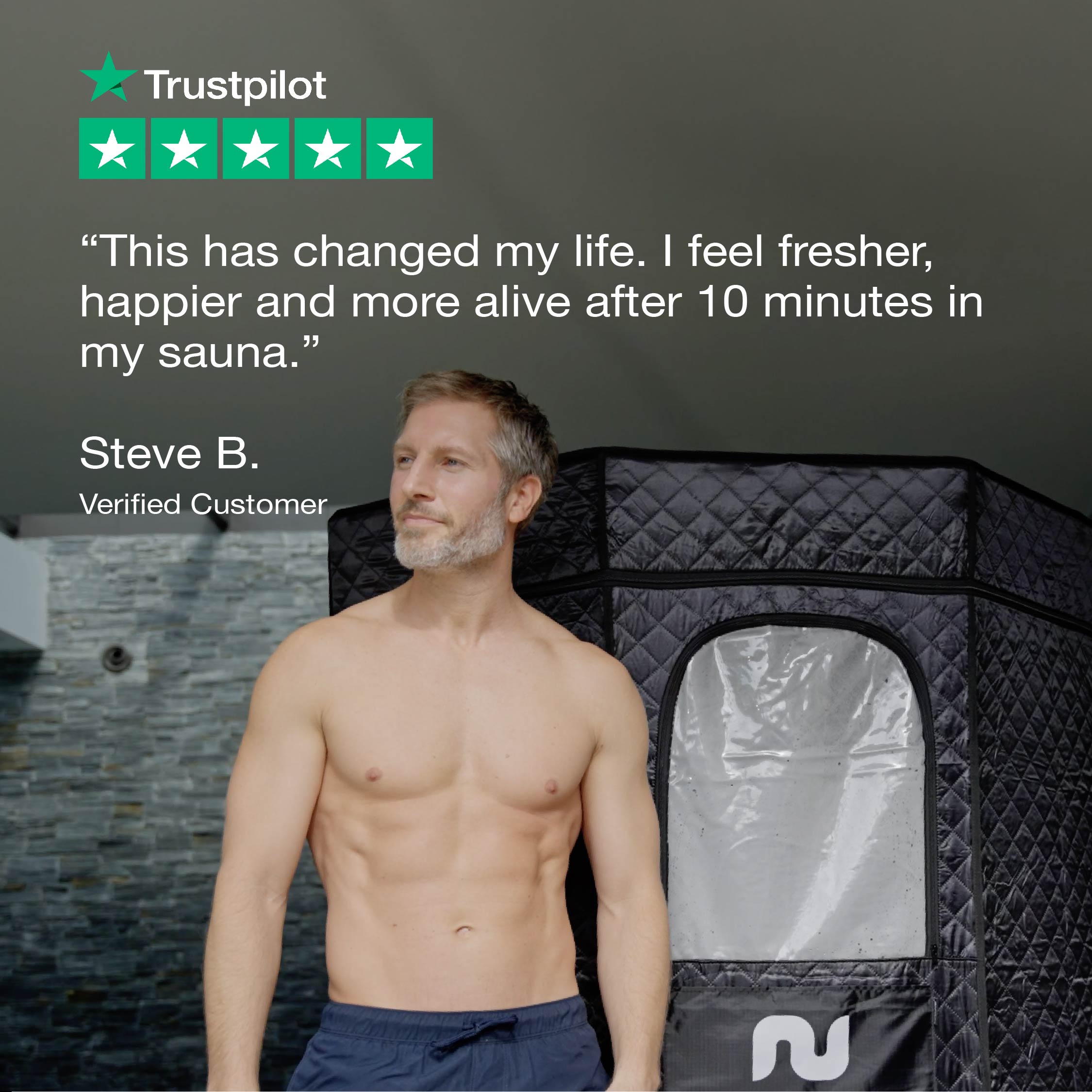 nurecover Tropic® Home Sauna