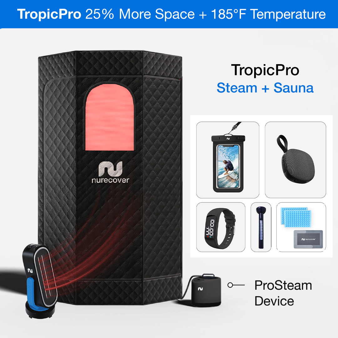 nurecover Tropic® Home Sauna + Grounding